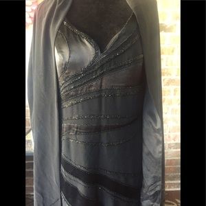 Stunning Casandra Stone evening gown.